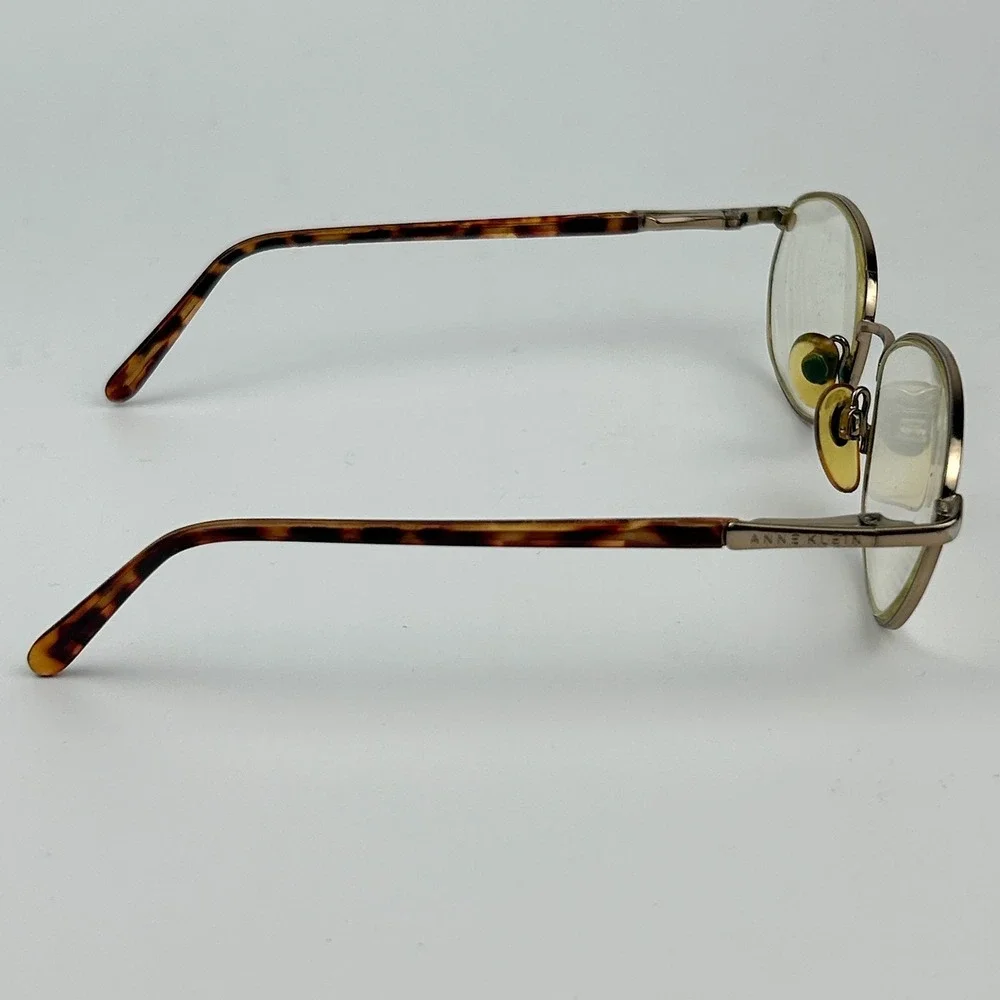 Anne Klein Women Eyeglasses Frame Multicolor Tortoise Shell Full Rim 50-17-130mm